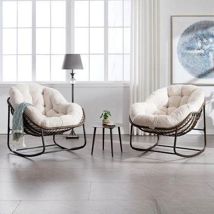 Rattan Hanging Egg Chair | Bohemian Nest Pod with Modern Flair for Garden & Patio