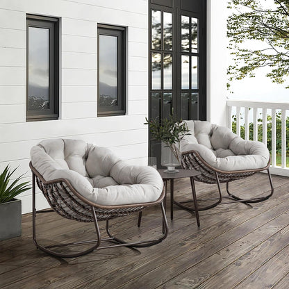 Rattan Hanging Egg Chair | Bohemian Nest Pod with Modern Flair for Garden & Patio